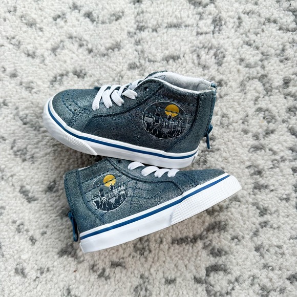 Vans x Harry Potter Sk8-Hi Zip Hogwarts Sneakers 5C - Picture 1 of 7